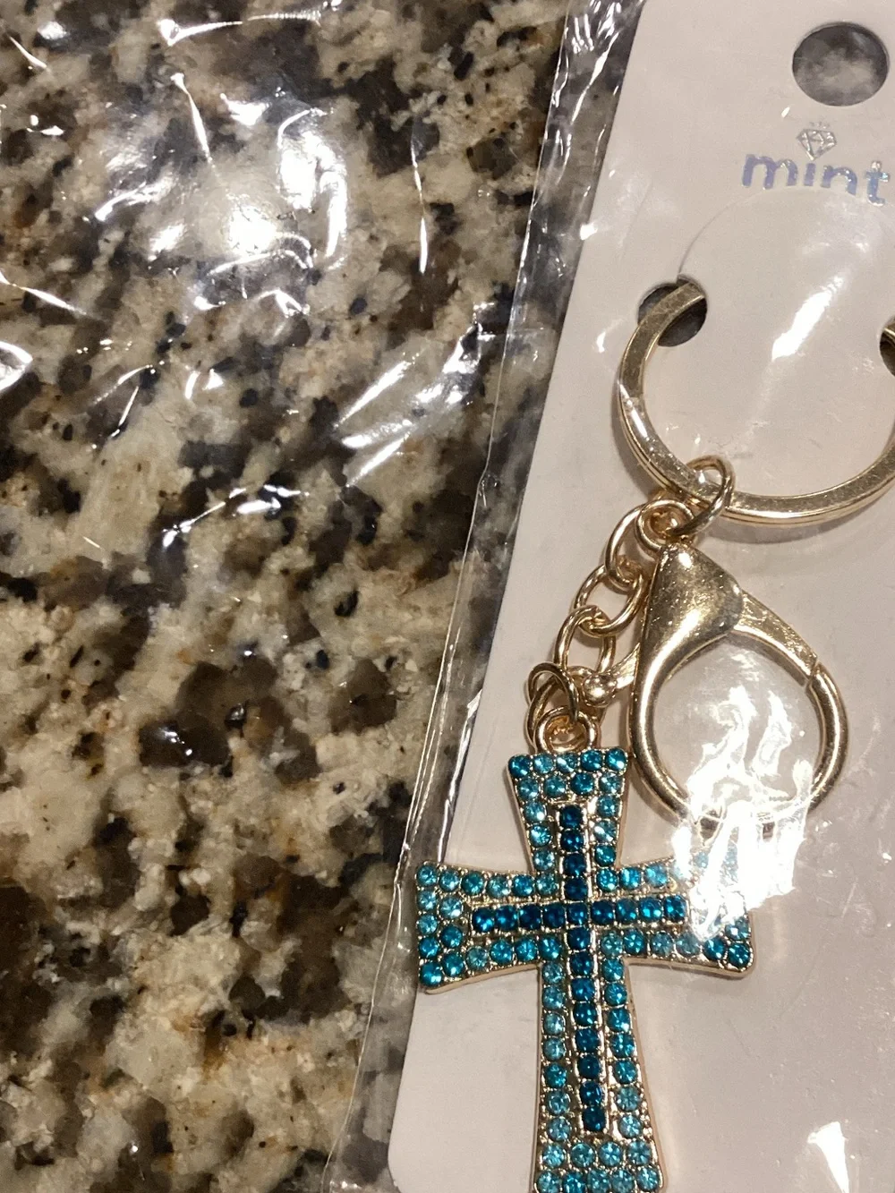 Mint sparkling turquoise